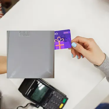 Plastic Card ID
 Cares About Your Gifting Journey